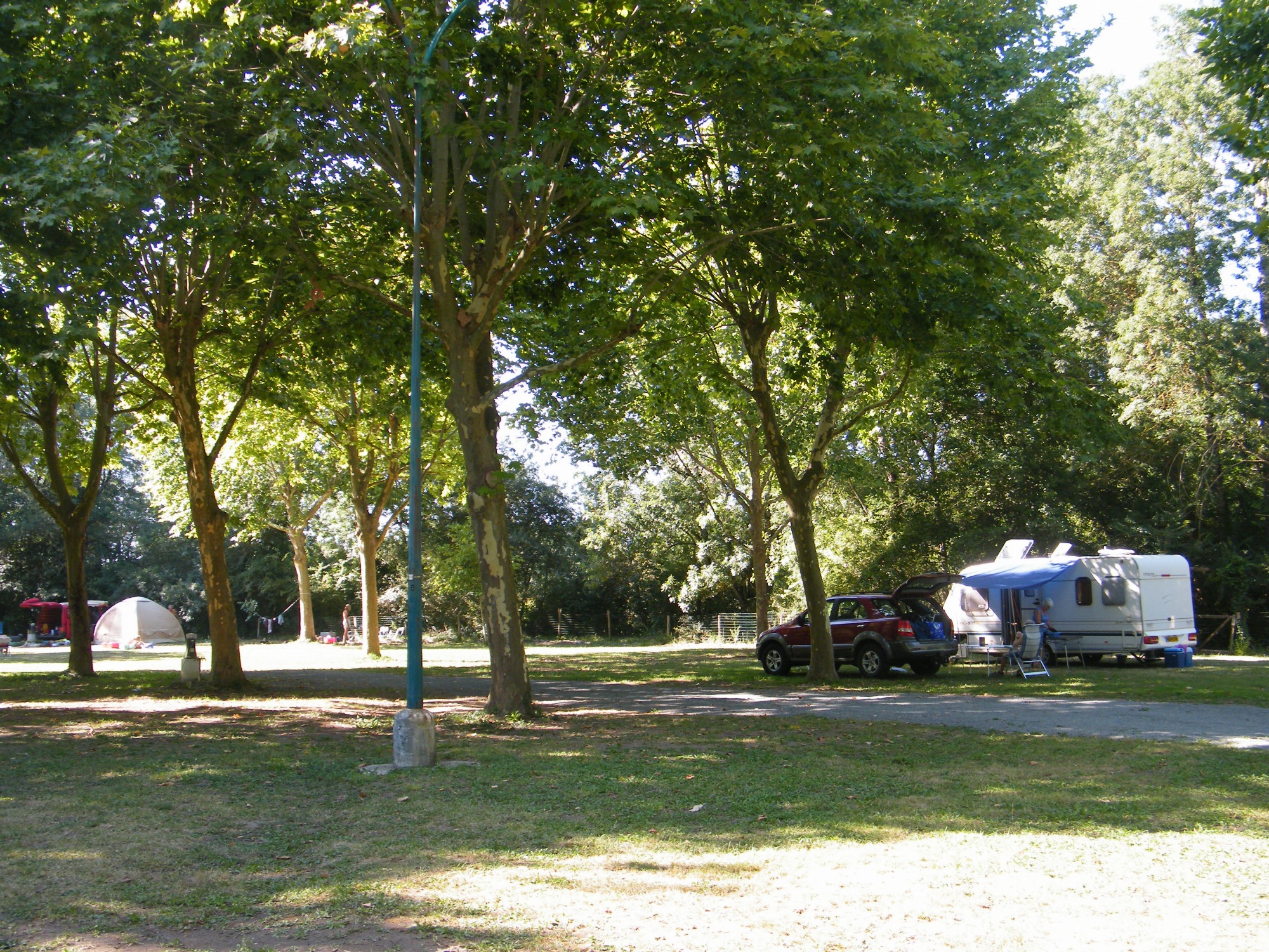 Emplacement du camping municipal Le Magnerit