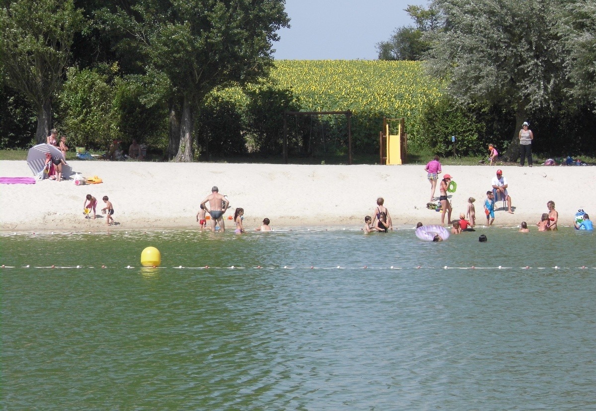 Zone de baignade surveillée