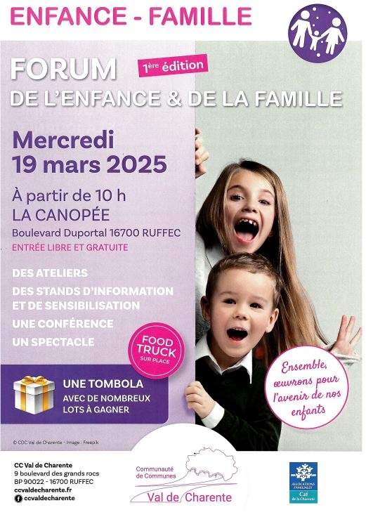 Forum de l'enfance et de la famille_Ruffec