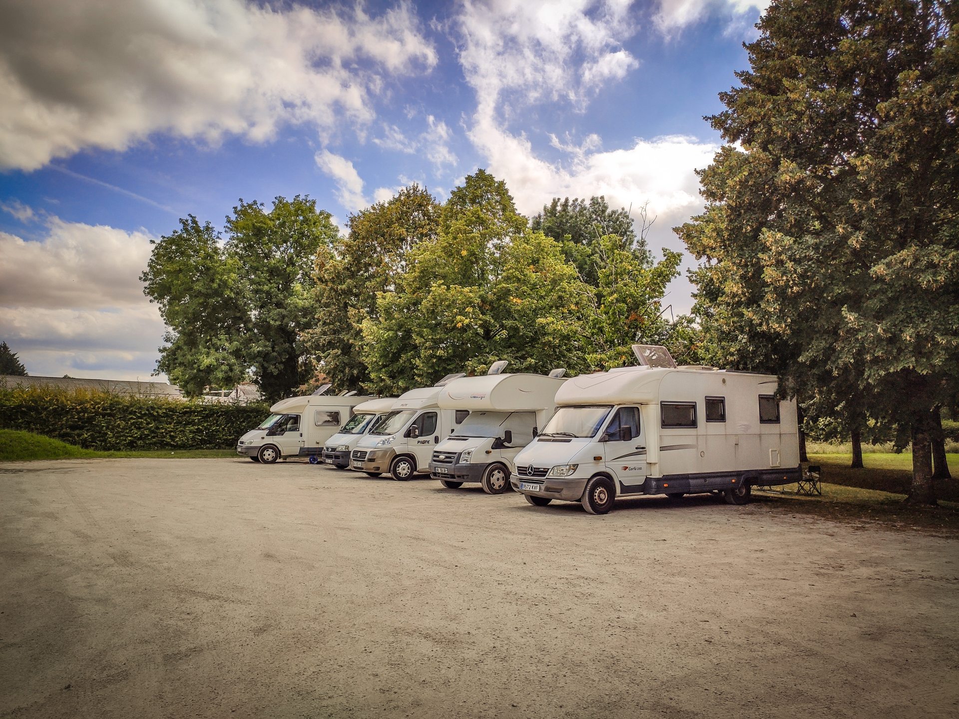 Aires de camping car du Nord Charente